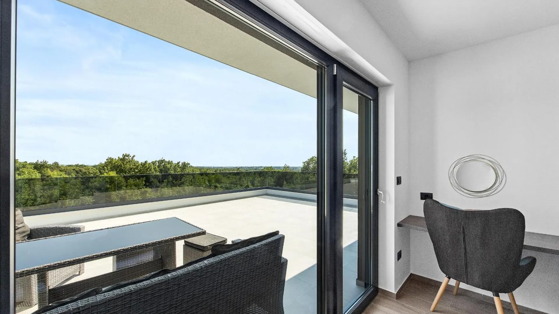 Villa Maem In Central Istria For Families With Sauna, Whirlpool & Sea View Juršići Horvátország