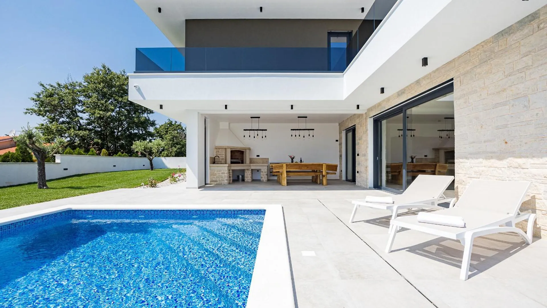 Villa Maem In Central Istria For Families With Sauna, Whirlpool & Sea View Juršići 0*,